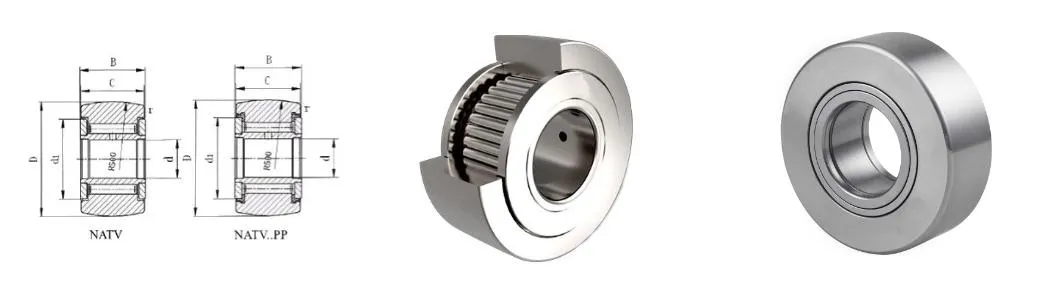 Low Noise Low Friction Natv Needle Roller Bearingnatv45PP Natv50PP Bearing for Gear Box Parts Construction Industrial Machinery High Speed Needle Roller Bearing