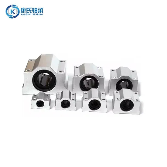 Precision CNC Machining Parts Automation Equipment Bearing Linear Plain Bearing Scs40luu Scs50luu Scs60luu Extended Bearing Box Type Slide Block Bearing