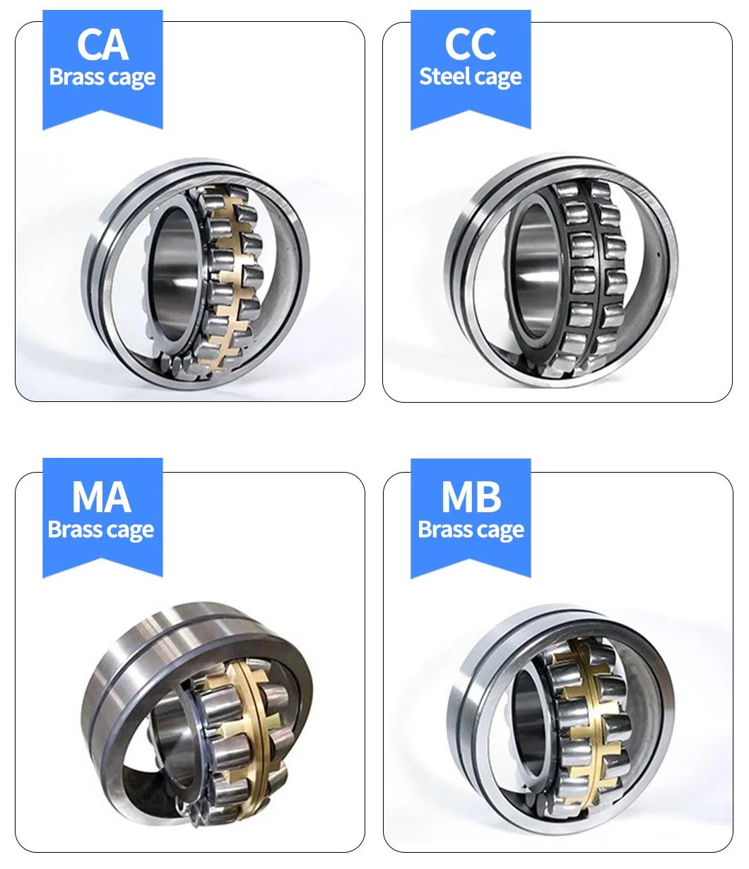 Aligning Spherical Roller Bearing 22205 22206 22207ca/Cc/Cak/Cck/MB/Ma/E/E1 High Quality Self-Aligning Roller Bearing High Speed Spherical Bearing