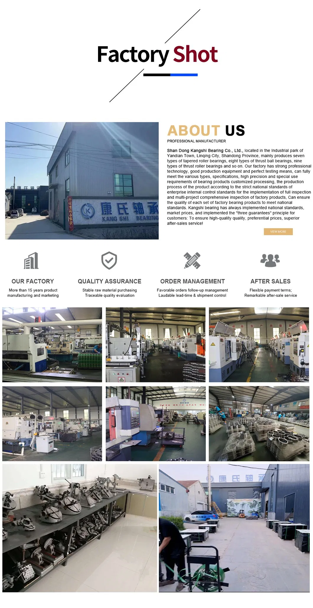 High Precision Bearings Cylindrical Roller Bearings Automotive Parts Industrial Machinery Bearings Nup304 Nup2204 Nup305 Nup405 Nup2205 Nup306 Cylindrical Rolle