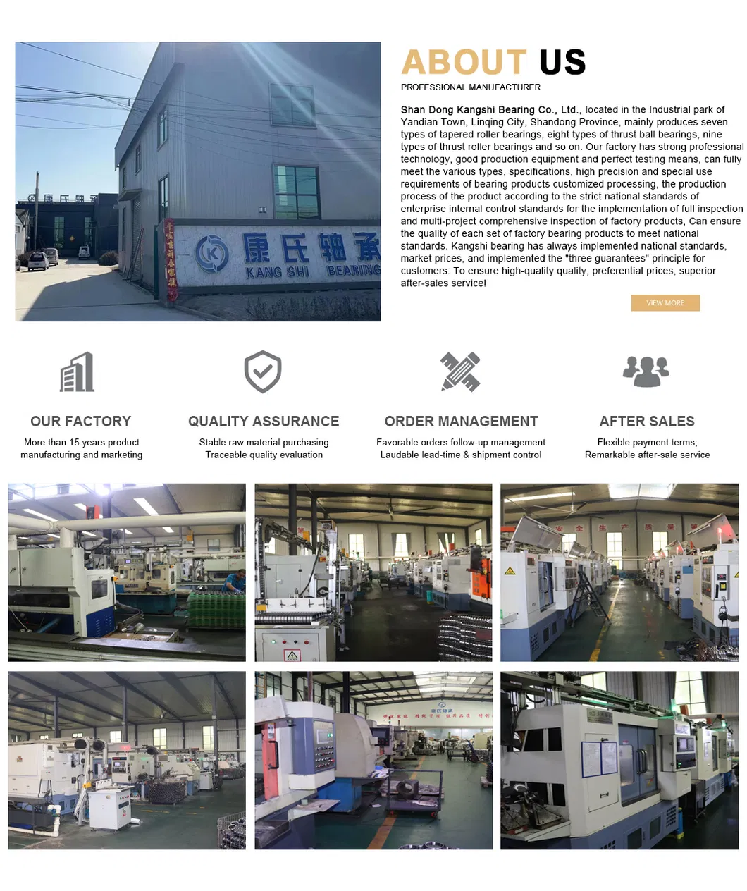 Bearings Thrust Roller Bearing Industrial Equipment Bearings 81276m 81280m 81284m Thrust Cylindrical Roller Bearings Are Used for Heavy Machine Tool Bearing