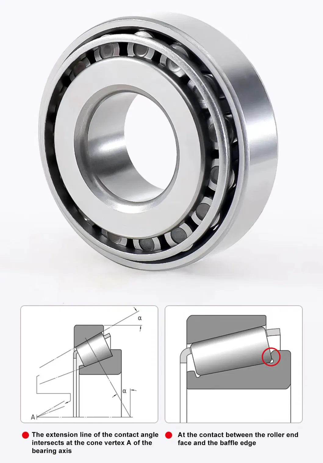 Tapered Roller Bearings Single Row Roller Bearings China Bearing Manufacture