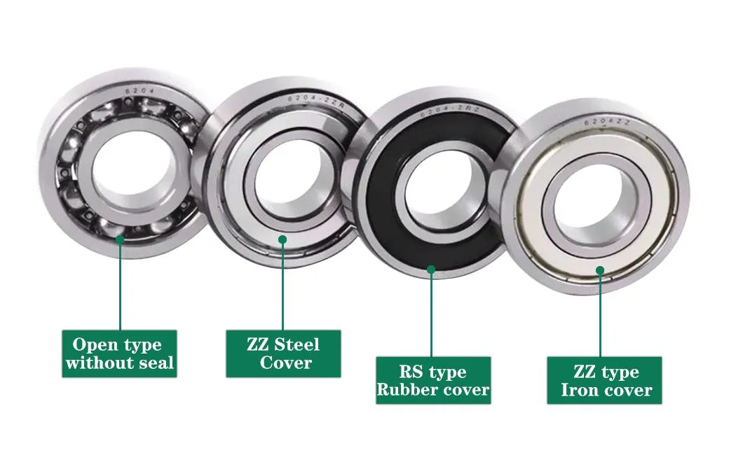 Deep Groove Ball Bearing 16 Series 16006 16007 16008 16009 16010 Narrow Section Ball Bearing Motorcycle Parts Seal Bearing Auto Industry Machinery Parts Bearing