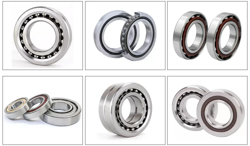 Four Point Ball Screw Support Bearing Angular Contact Ball Bearing 760207 760208 760209 Ball Screw Bearing Spindle Ball Bearing