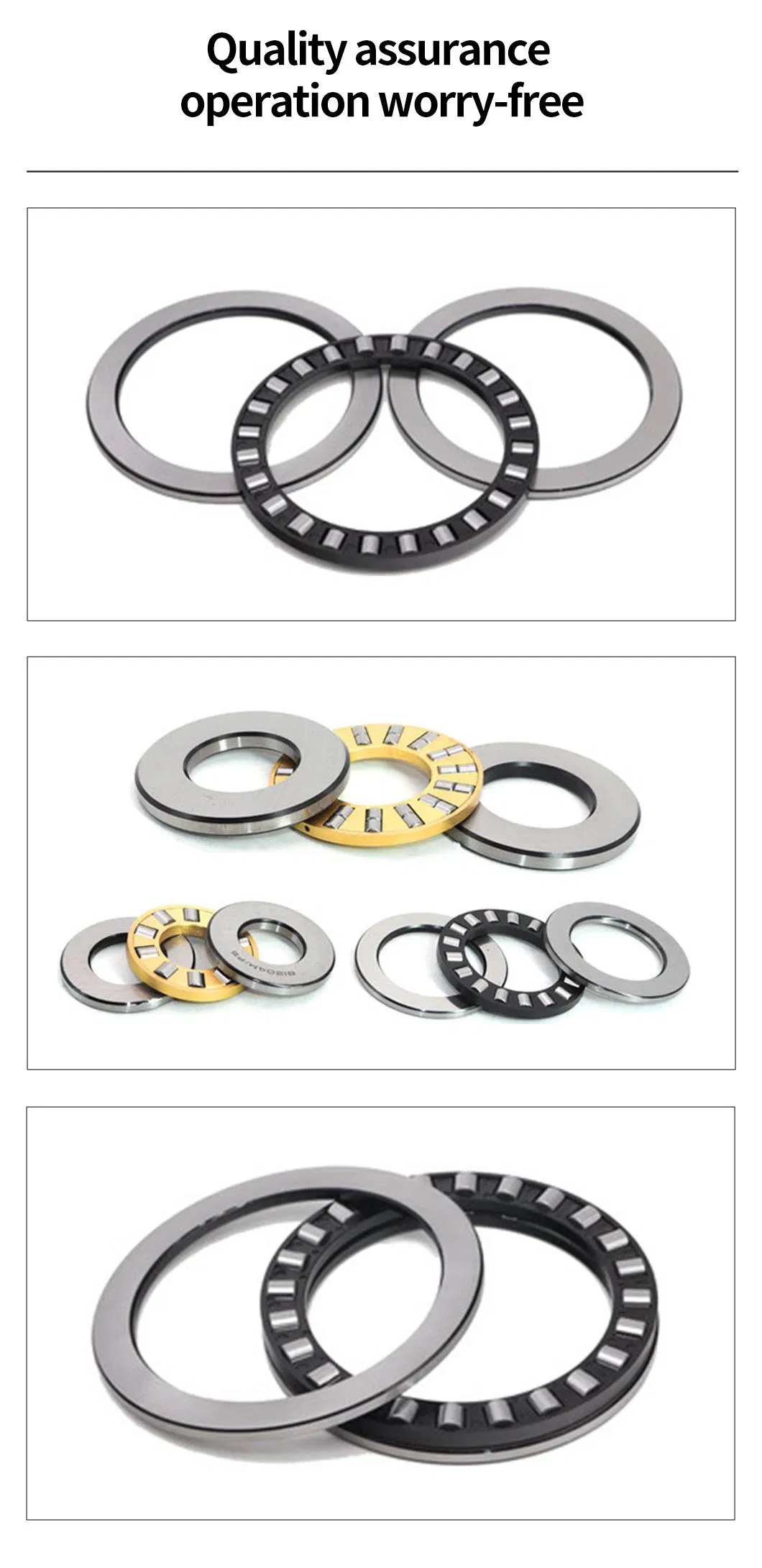 High Standard Motorcycle Accessories Thrust Cylindrical Roller Bearings 81115tn 81116tn 81117tn 81118tn 81120tn Rolling Bearing Component Roller Bearing