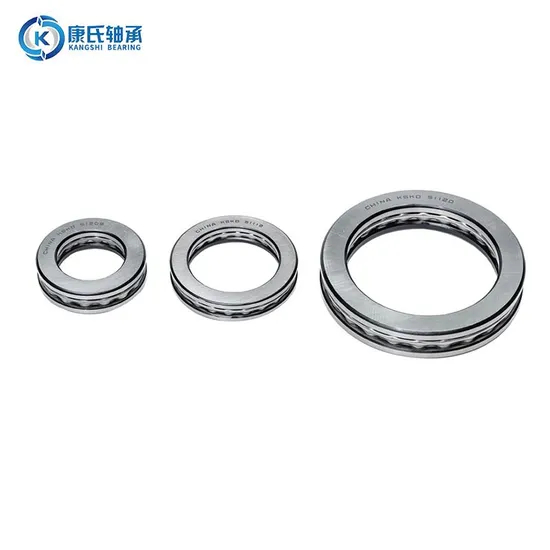 Thrust Ball Bearings for Automotive Parts for Petroleum Industry 51304 51305 51306 51307 51308 Flat Thrust Ball Bearing Thrust Bearing