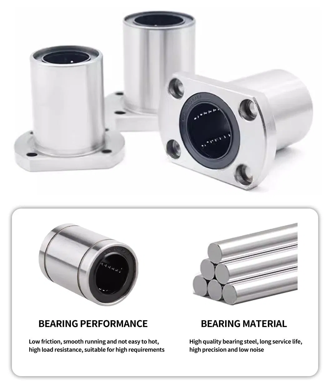 China Bearing Manufacturers Specializing in The Production of Linear Motion Bearings Linear Bearings Lmh12uu Lmh13uu Lmh16uu Extended Ball Linear Bearing