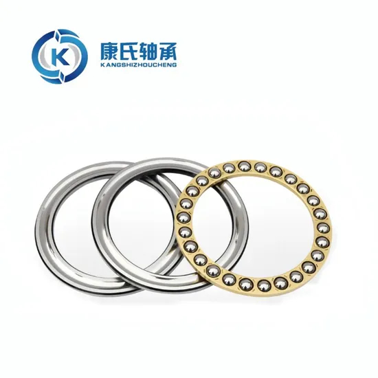 Flat Thrust Ball Bearing Bearing Steel Pressure Thrust Bearing 51416m 51417m 51418m 51420m 51422m Automotive Mchanical Bearing Rolling Bearing