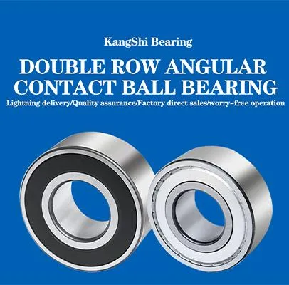 Motorcycle Auto Parts Wheel Bearings 5303 5304 5305-2RS/Zz Motor Parts Bearing Steel Double Row Angular Contact Ball Bearing